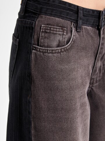 IT'S BASIC Wide leg Jeans 'Wide Low Rise Jeans' in Brown