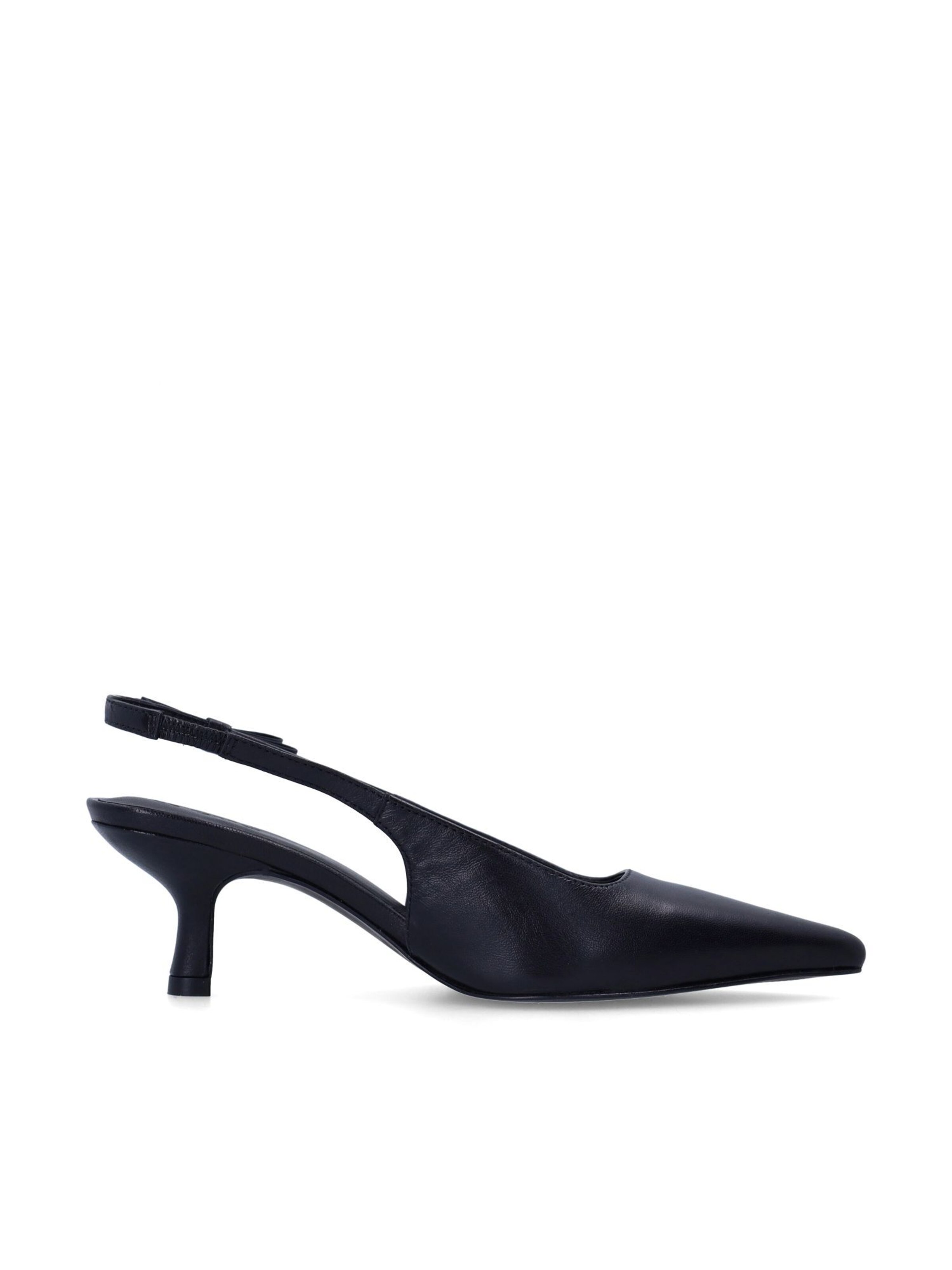 Escarpins à bride arrière SACHA en noir