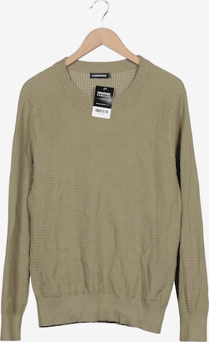 J.Lindeberg Pullover M in Grün: Vorderseite