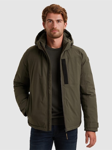 PME Legend Übergangsjacke 'Crewcat jacket' in Grün: Vorderseite