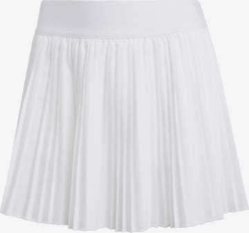 ADIDAS PERFORMANCE - Falda deportiva 'Club' en blanco: frente