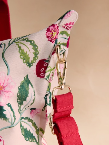 Cath Kidston - Bolsa de fin de semana 'Raspberry' en beige
