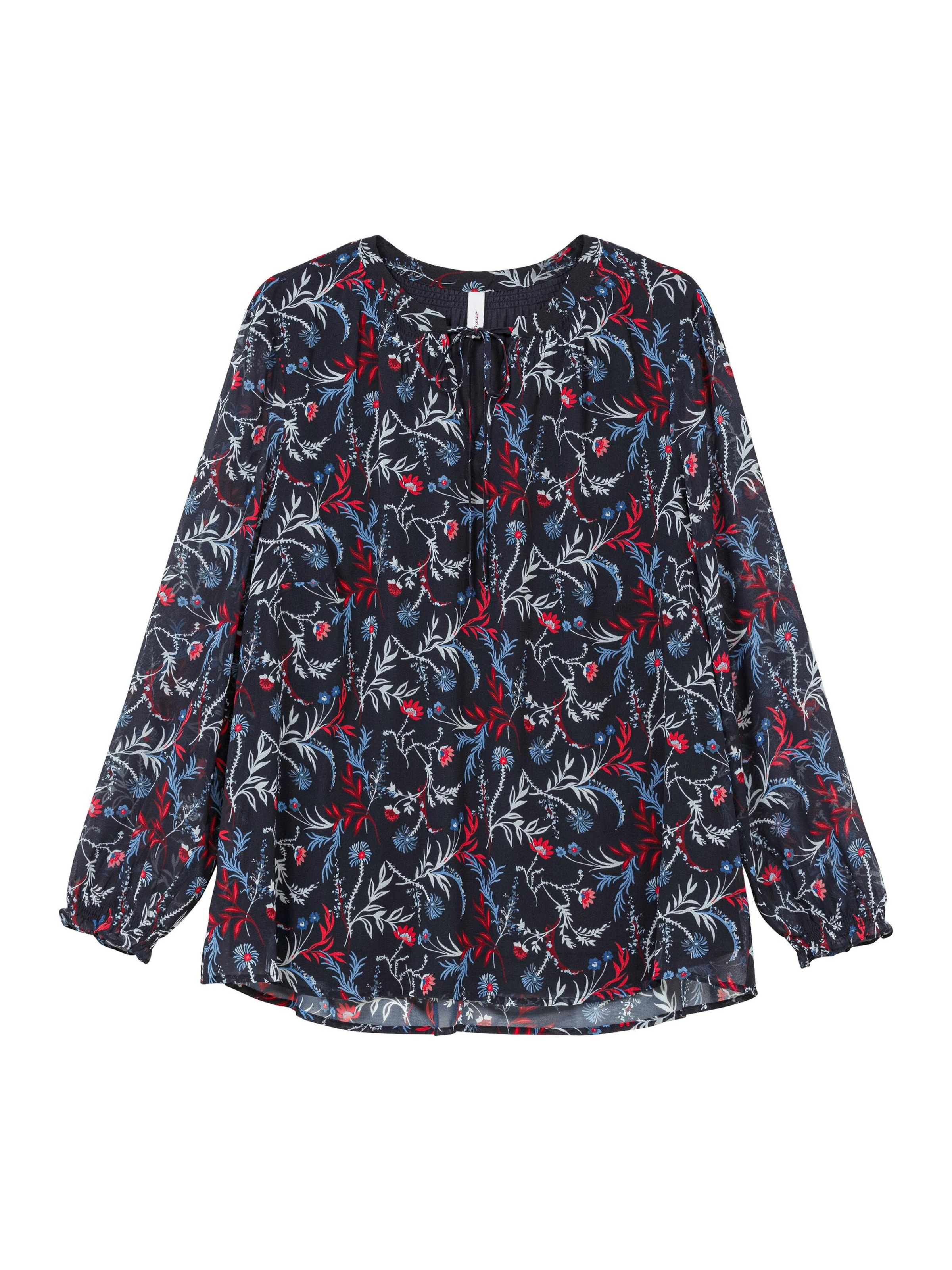 Camicia da donna di SHEEGO in blu: frontale