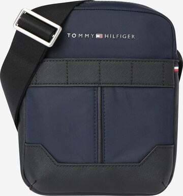 TOMMY HILFIGER Schoudertas in Blauw: voorkant