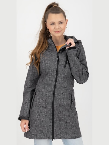 deproc Between-Season Jacket 'SHELBY LONG' in Black: front