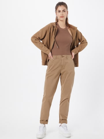 s.Oliver - regular Pantalón en marrón
