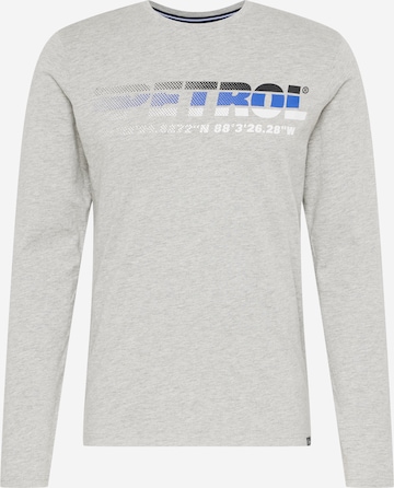 Petrol Industries Shirt in Grey: front