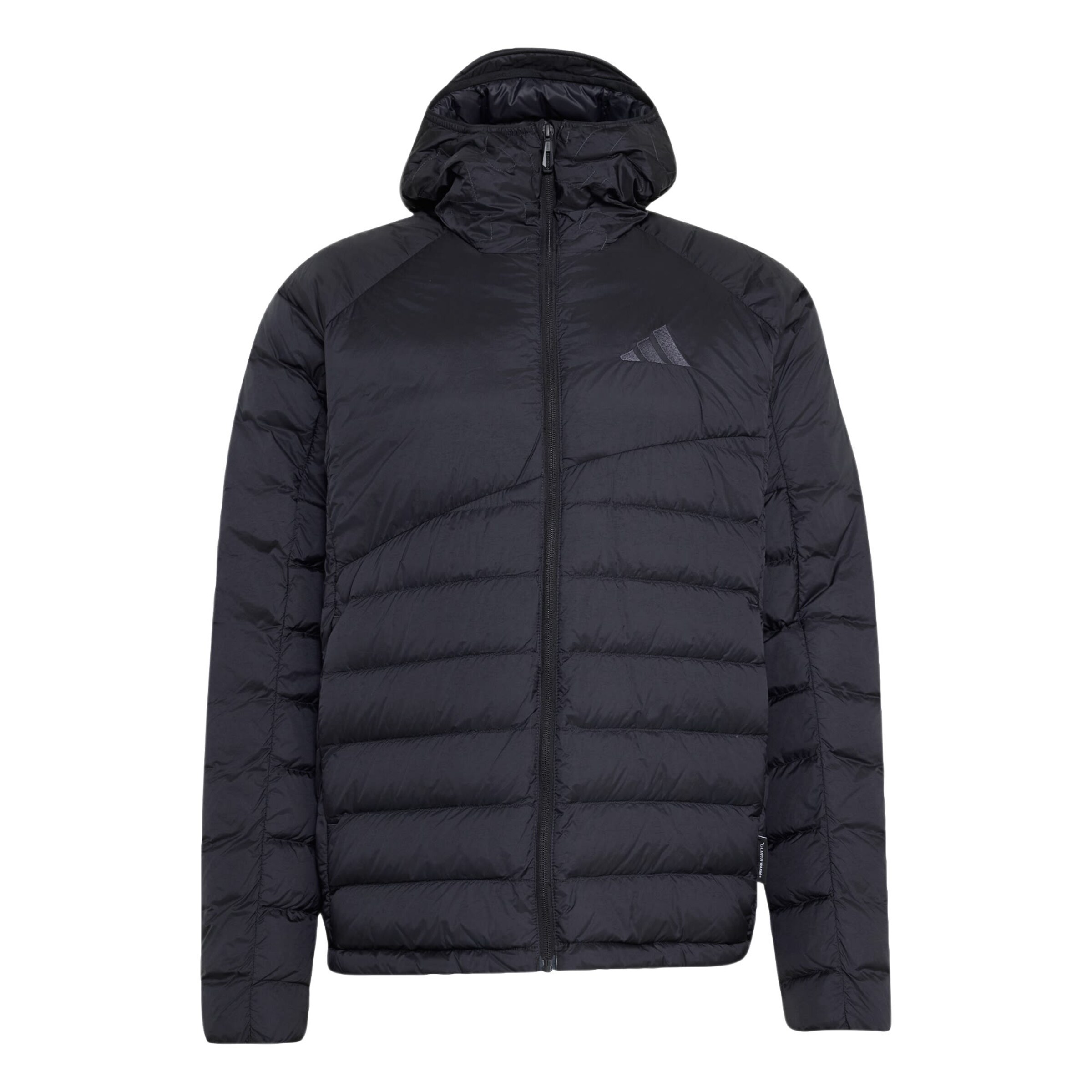 ADIDAS TERREX Μπουφάν πεζοπορίας ' Xperior CLIMAWARM+ Down Hooded' σε μαύρο