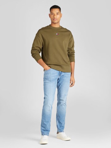 Tommy Jeans - Sweatshirt em verde