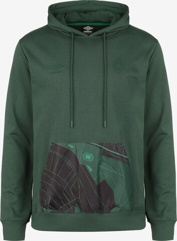 Sweat de sport 'SV Werder Bremen' UMBRO en vert : devant