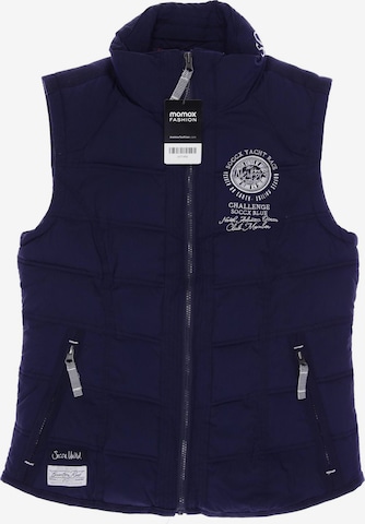 Soccx Vest in S in Blue: front