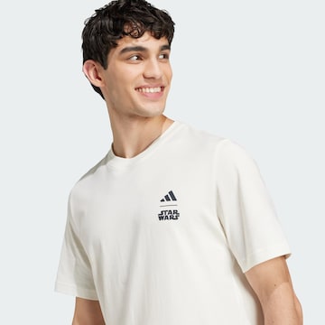 ADIDAS SPORTSWEAR Performance Shirt 'Star Wars™ The Mandalorian™' in White