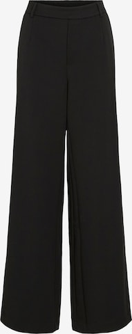 VILA Wide leg Broek in Zwart: voorkant