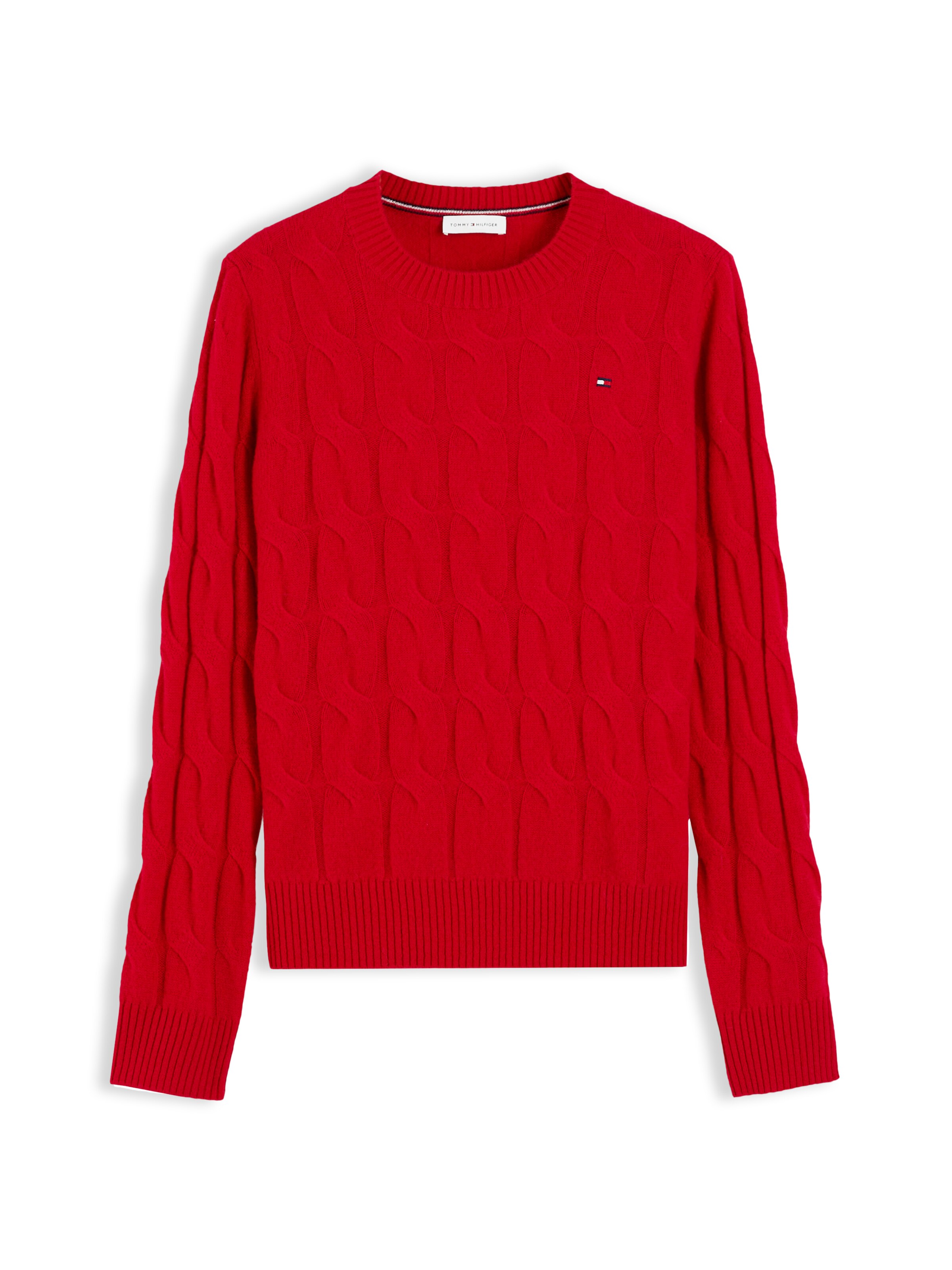 TOMMY HILFIGER Sweater in Red: front