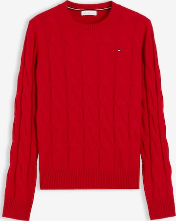 TOMMY HILFIGER Sweater in Red: front