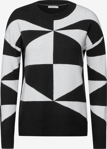 CECIL Sweater in Black: front
