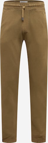 BLEND Slimfit Broek in Groen: voorkant