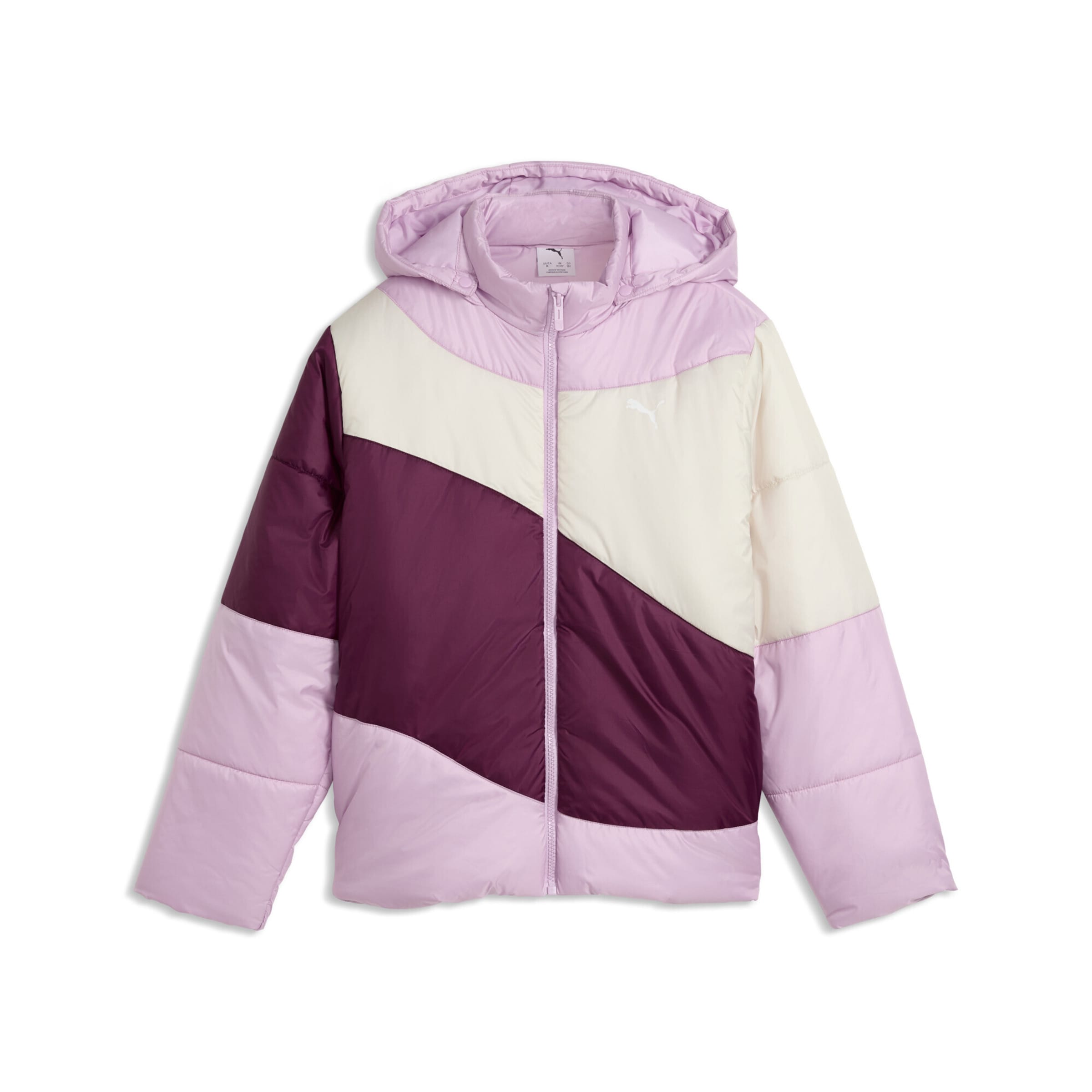 PUMA Sportjacke in Lila: Vorderseite