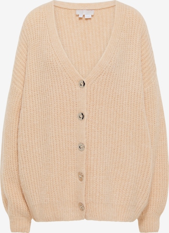 RISA Knit Cardigan in Orange: front