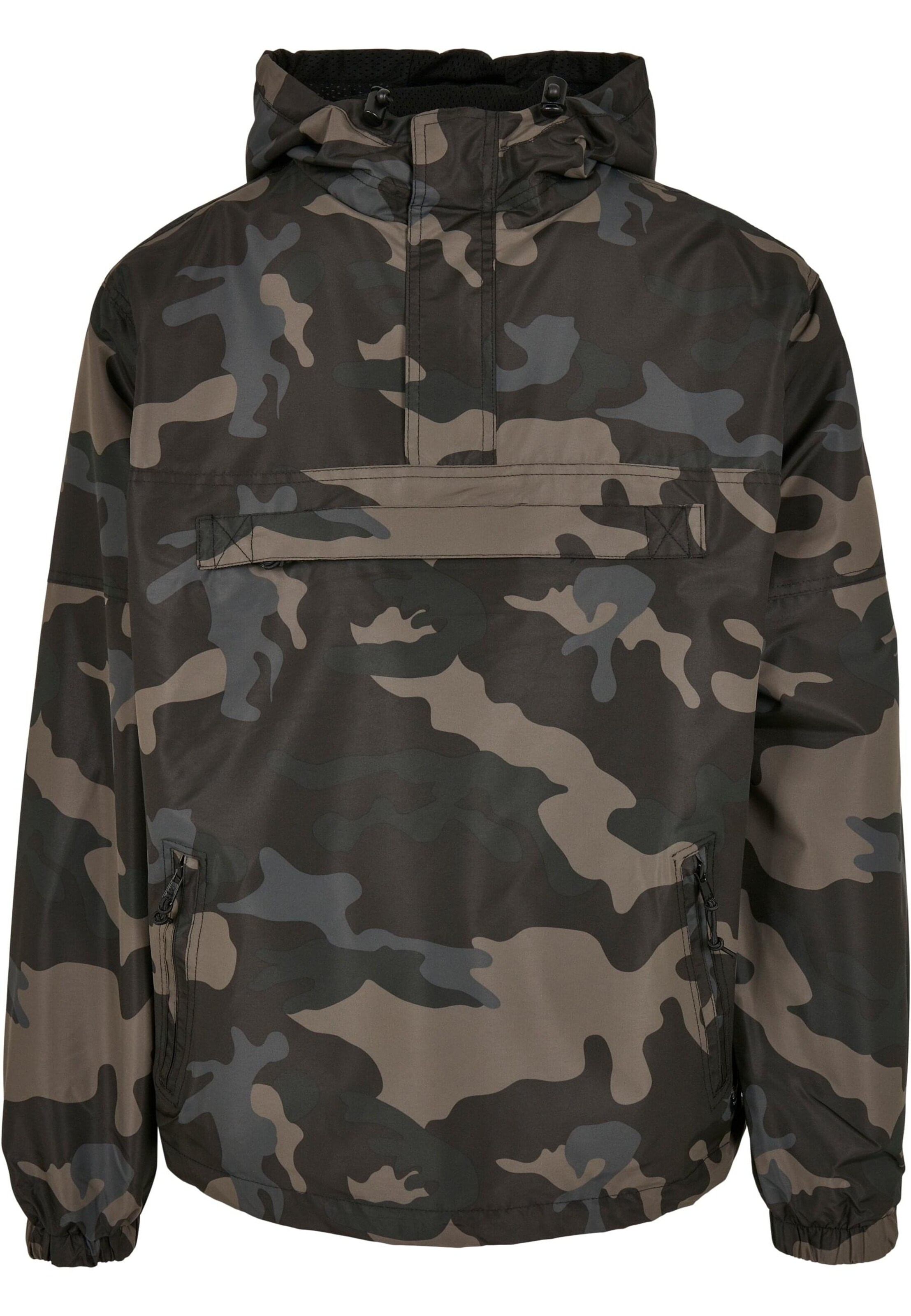 Brandit Between-season jacket in Green: front
