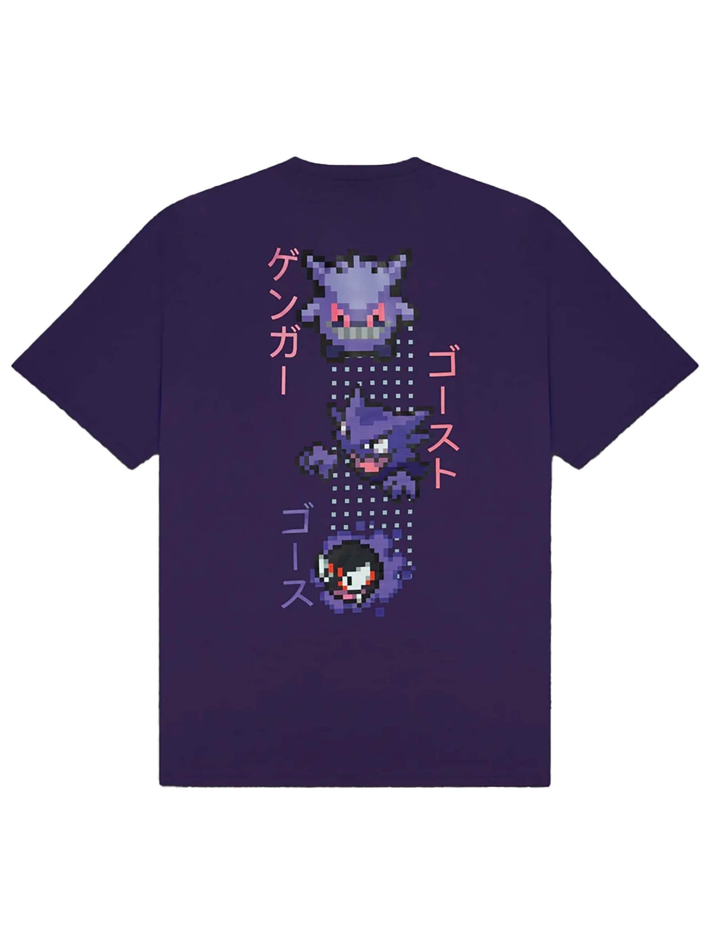 DOLLY NOIRE Shirt 'Gengar Evolution' in Purple