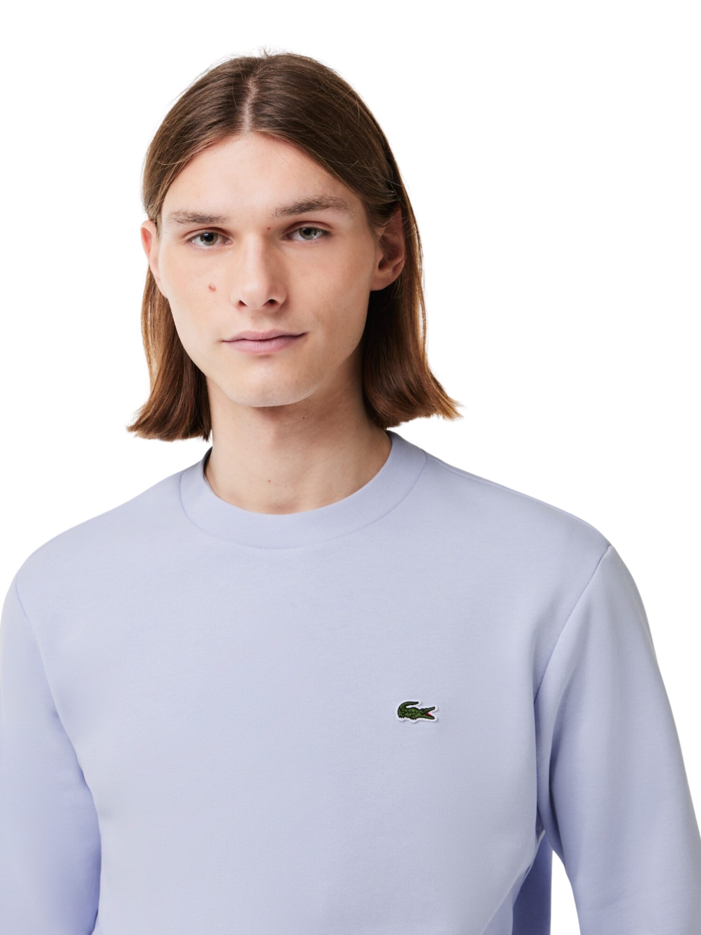 pilka LACOSTE Megztinis be užsegimo