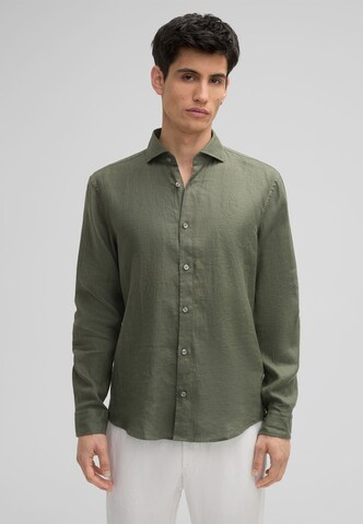 STRELLSON Slim Fit Hemd 'Ceasar' in Grün