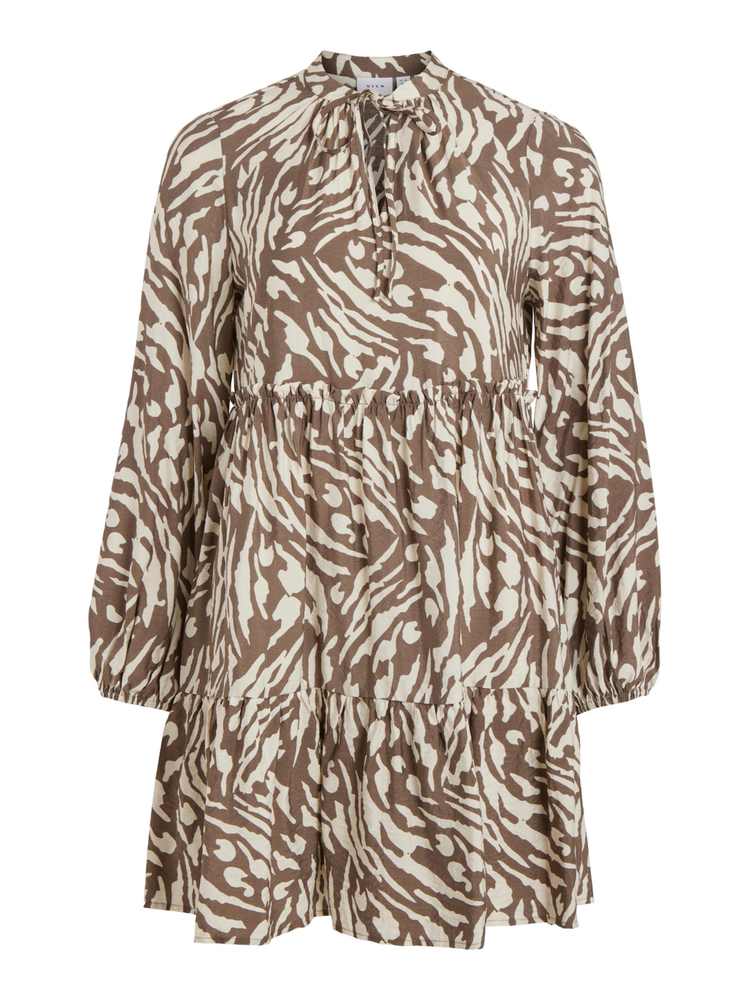 VILA Šaty 'Jade' - Hnedá: predná strana