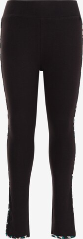 WE Fashion Skinny Leggings in Zwart: voorkant