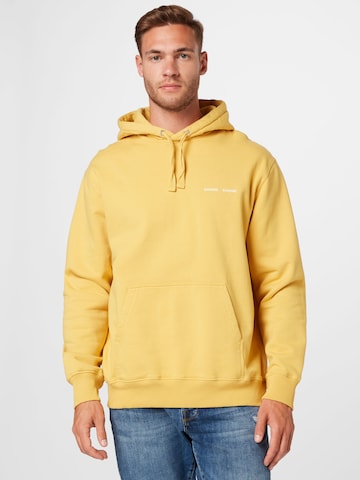 Samsøe Samsøe - Sweatshirt 'Norsbro' em amarelo: frente