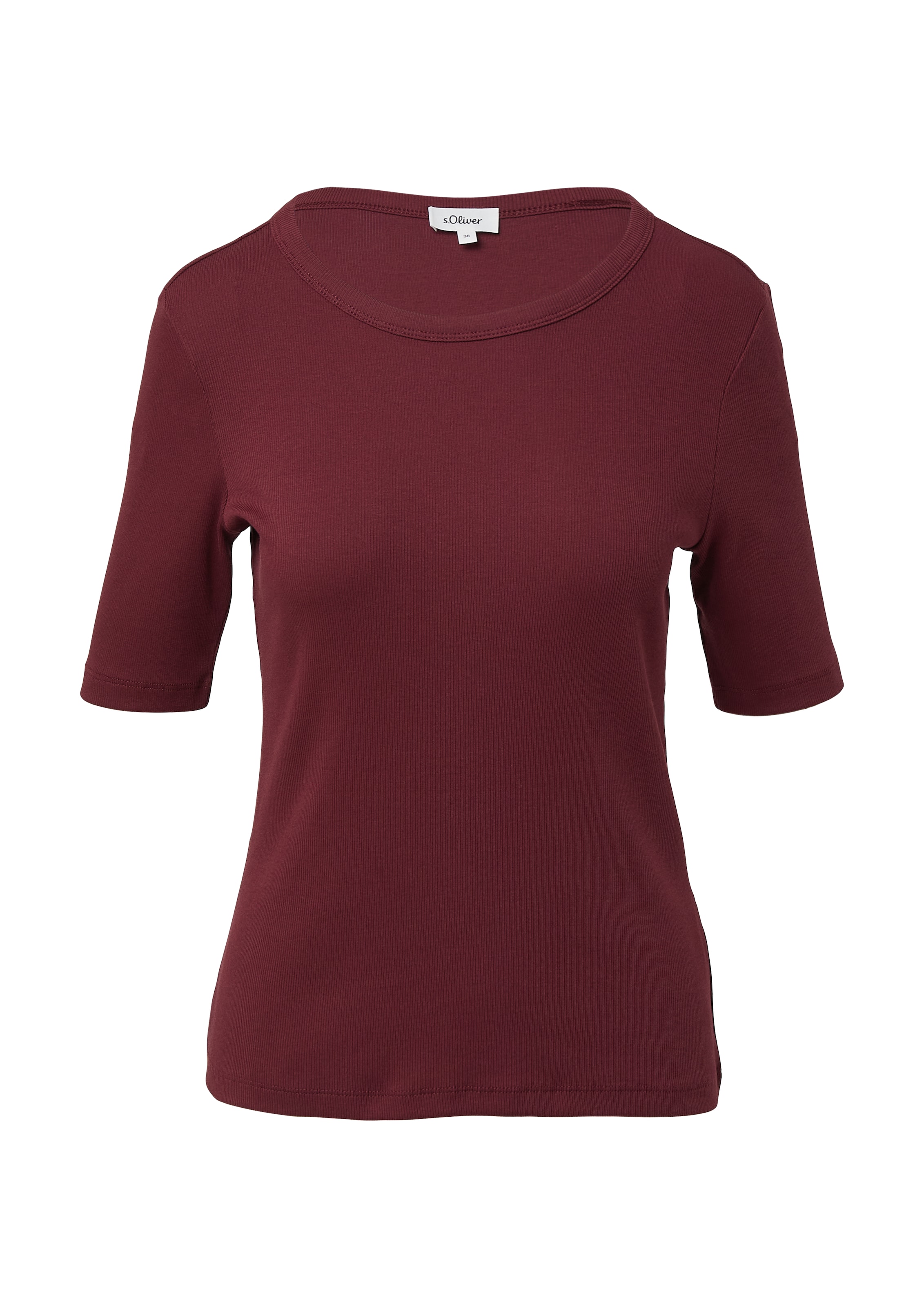 raudona s.Oliver Marškinėliai: priekis