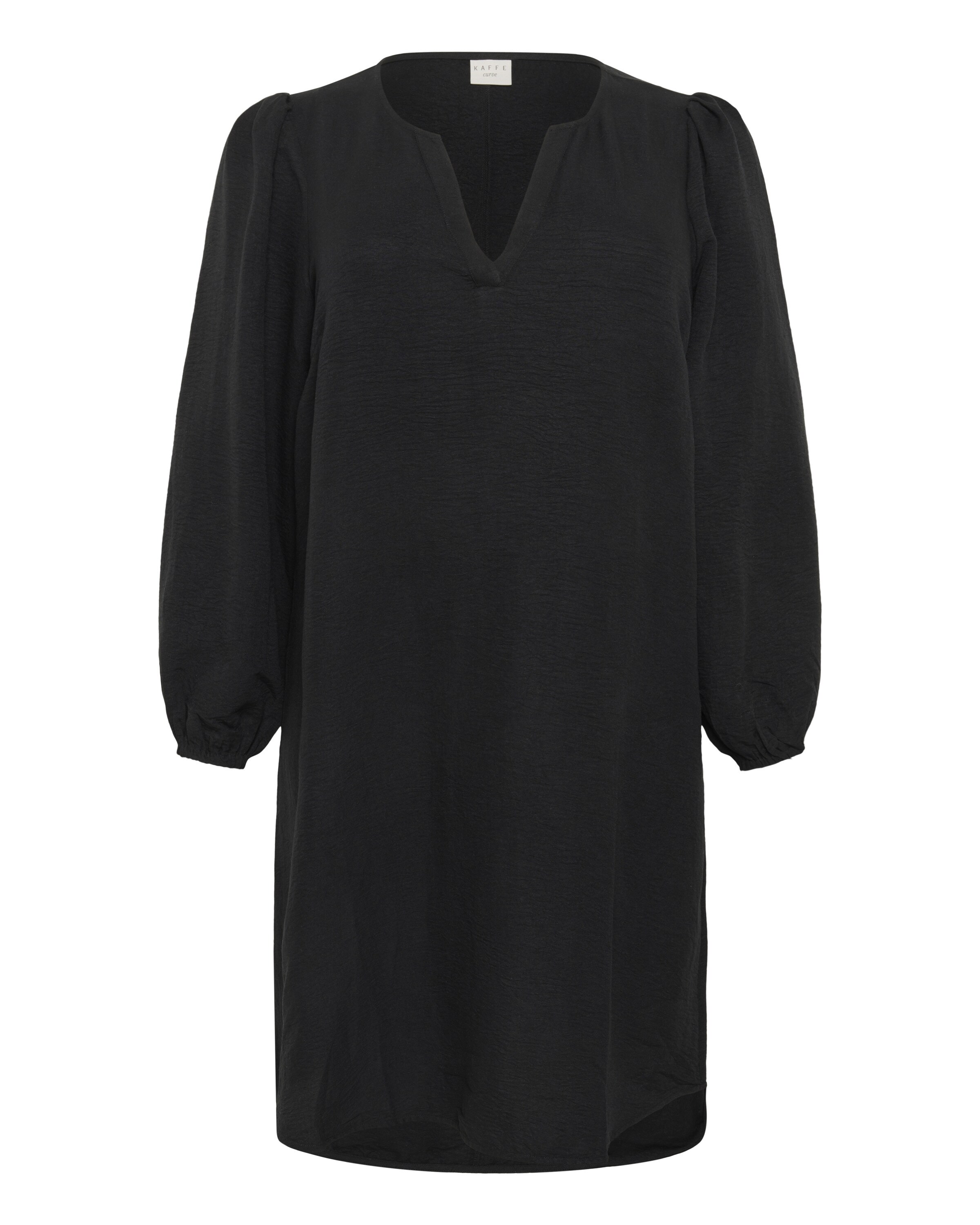 KAFFE CURVE Платье 'Niki' в Черный: спереди