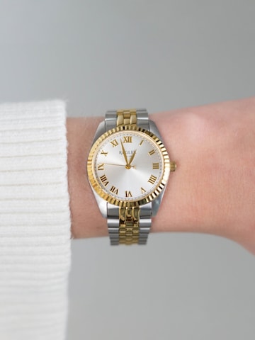 Montre à affichage analogique 'Régler Infinité Steel Bicolor Silver/Gold - Silver' Régler en or