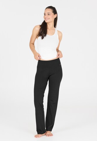 Athlecia Regular Sportbroek 'Metis' in Zwart