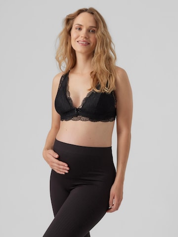 Triangle Soutien-gorge d’allaitement 'Senia' MAMALICIOUS en rose : devant