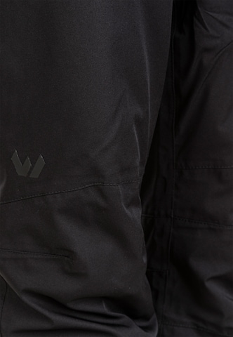 Whistler Regular Outdoor Pants 'Doom' in Black