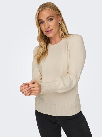 ONLY Sweater 'KATIA' in Grey: front
