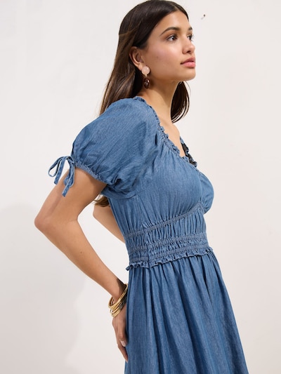 Friends Like These Šaty, veľkosť 34 - modrá denim, Produkt