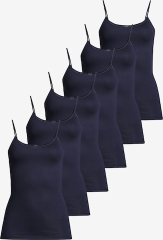 CON-TA Unterhemd 'Modal' in Blau: Vorderseite