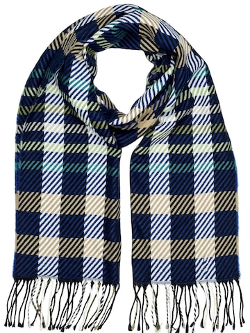 COLLEZIONE ALESSANDRO Scarf 'Elegant' in Blue: front