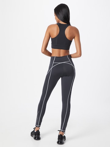 Reebok Skinny Workout Pants in Black