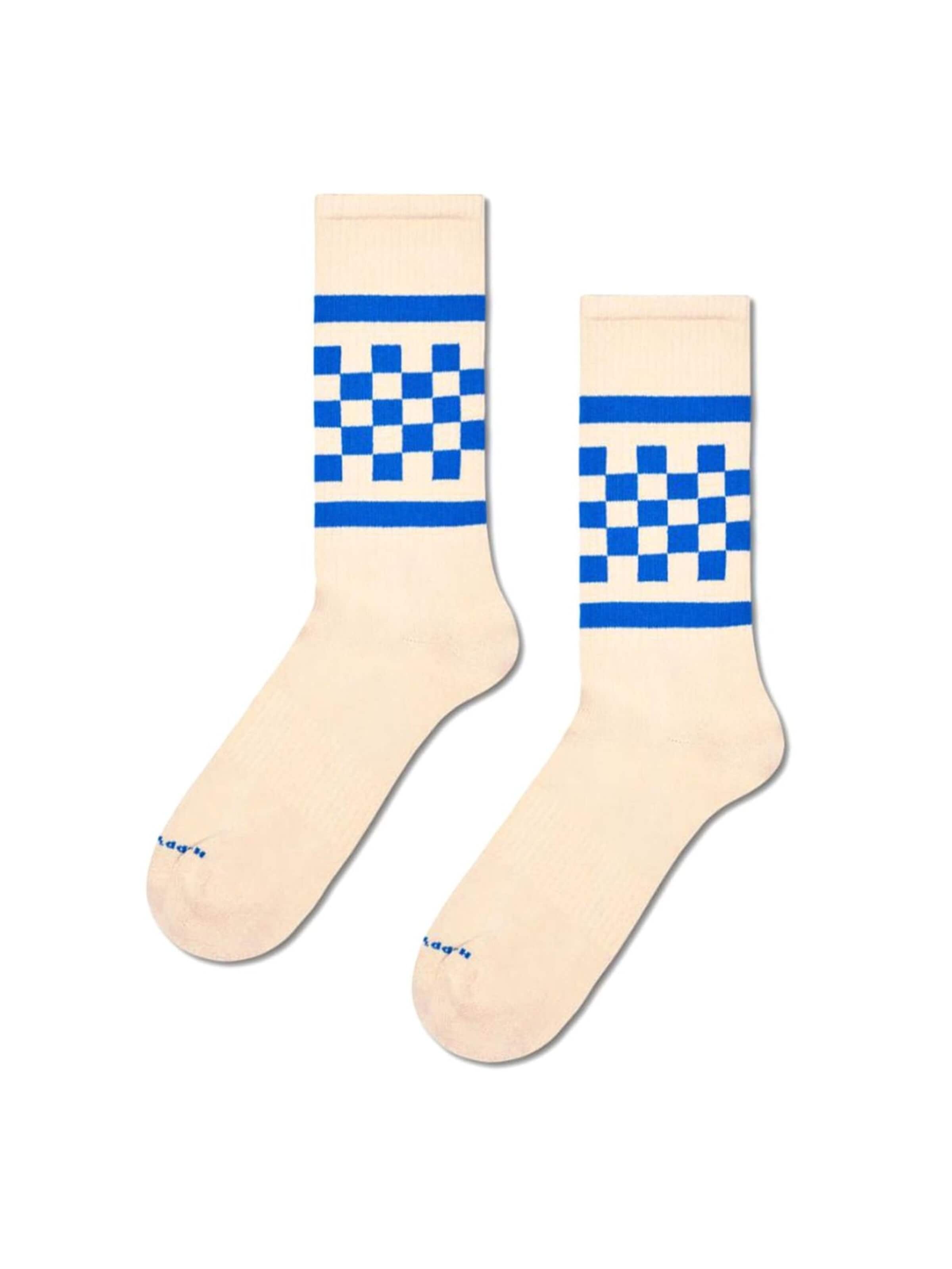Calzino di Happy Socks in beige: frontale