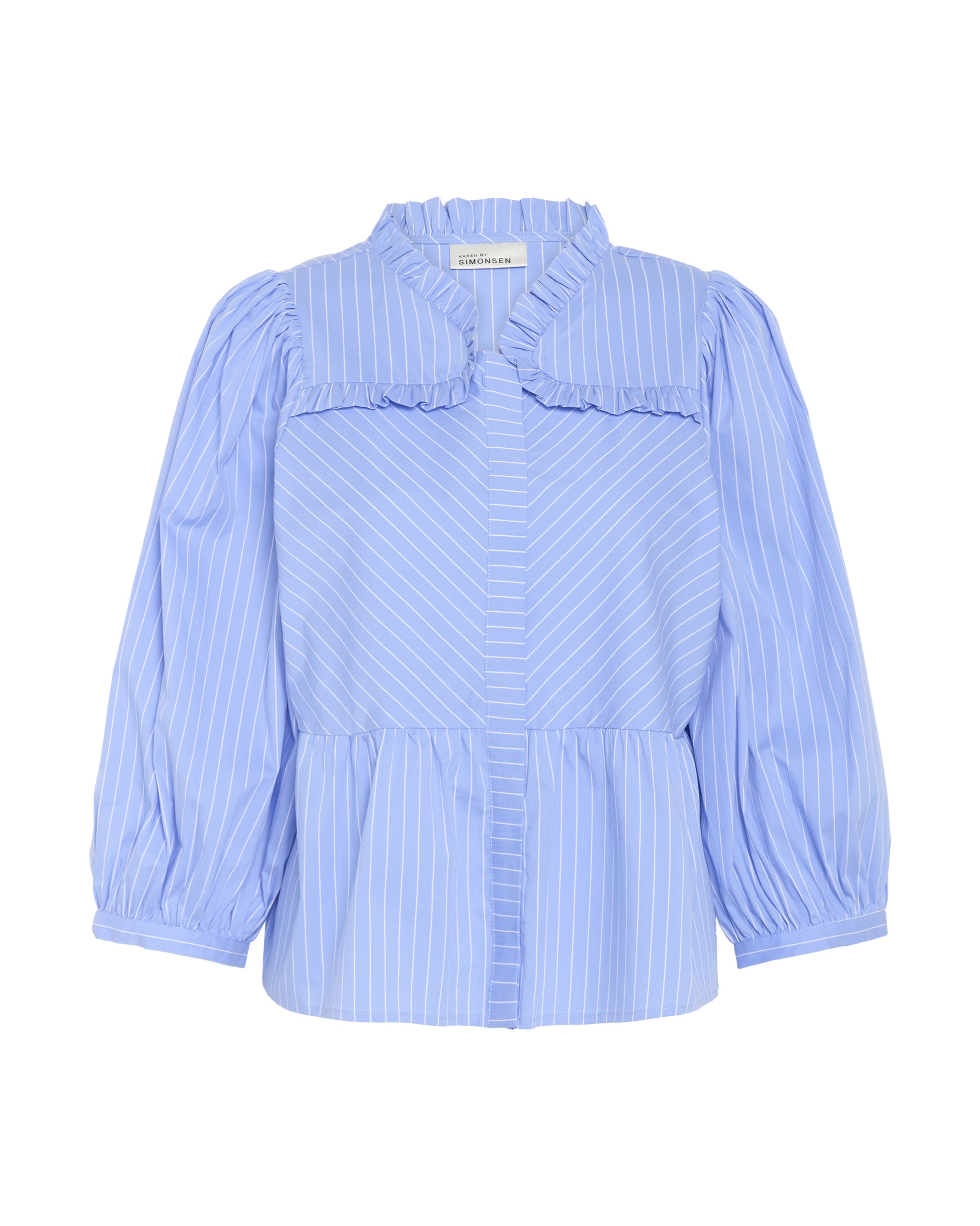 KAREN BY SIMONSEN Blouse 'Amy' in Blue: front