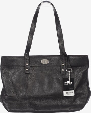 FOSSIL Handtasche gross Leder One Size in Schwarz: predná strana