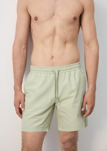 MANGO MAN Board Shorts 'Seerf' in Green