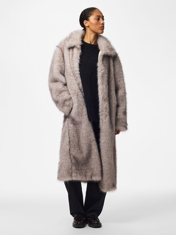Manteau d’hiver 'PCJILLA' PIECES en gris