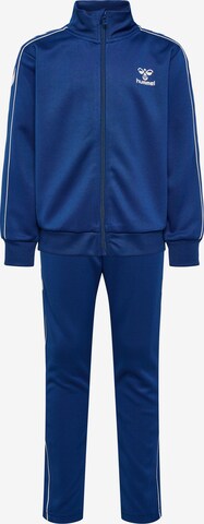 Hummel Trainingspak 'Track' in Blauw: voorkant