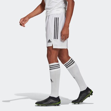 Regular Pantalon de sport 'Condivo 21' ADIDAS SPORTSWEAR en blanc