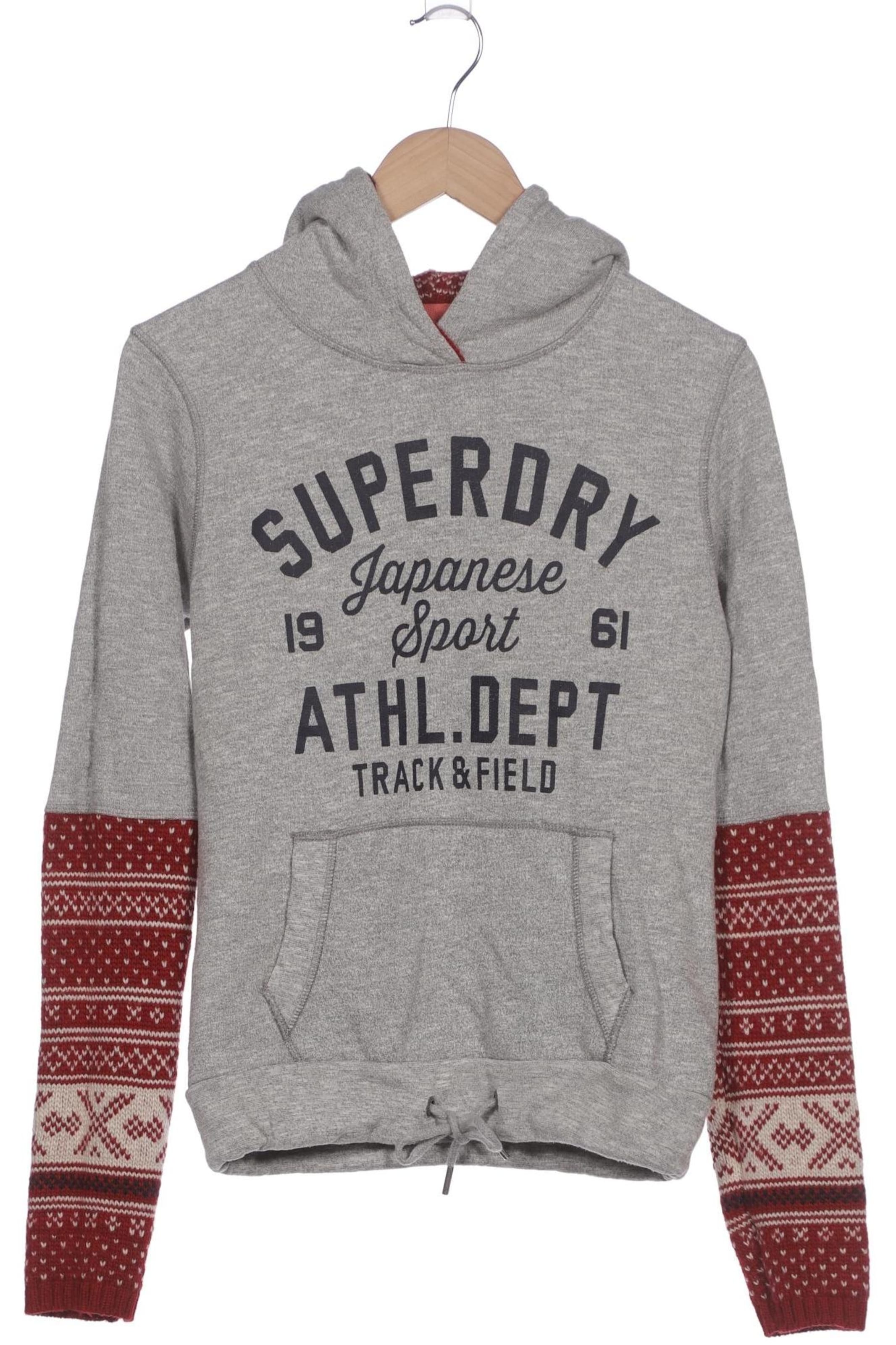 Superdry & Co Sweatshirt & Zip-Up Hoodie in L in Grey: front