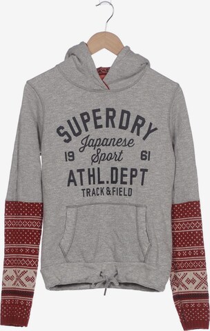 Superdry & Co Sweatshirt & Zip-Up Hoodie in L in Grey: front